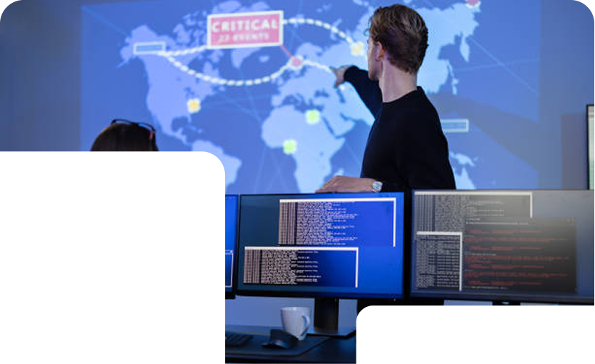 Critical Events and Global Map
